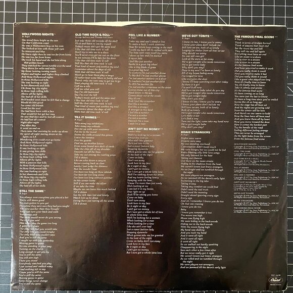 Bob Seger & The Silver Bullet Band - Stranger In Town Vinyl Album - Picture 6 of 6